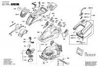 Bosch 3 600 HB9 301 Advancedrotak 760 Lawnmower 230 V / Eu Spare Parts